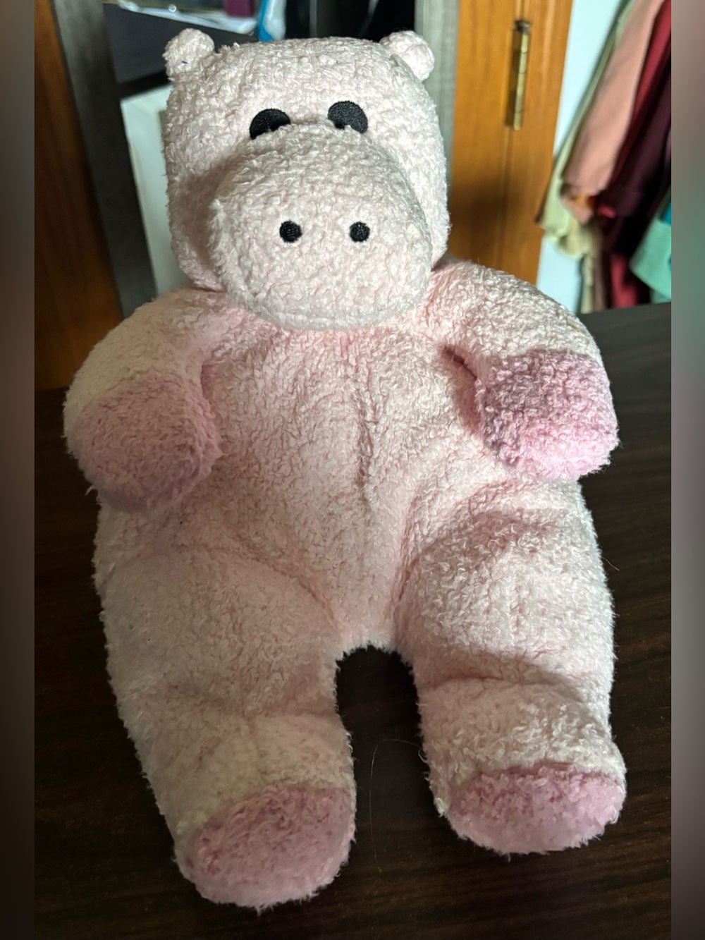 TY baby pillow pals “Hippobaby” the hippo plush